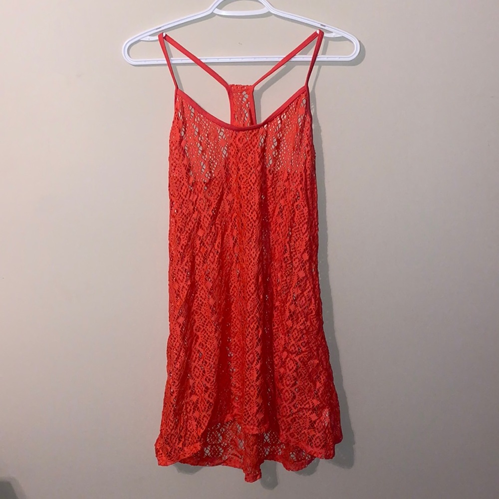 Pink Bathing Suit Cover Up